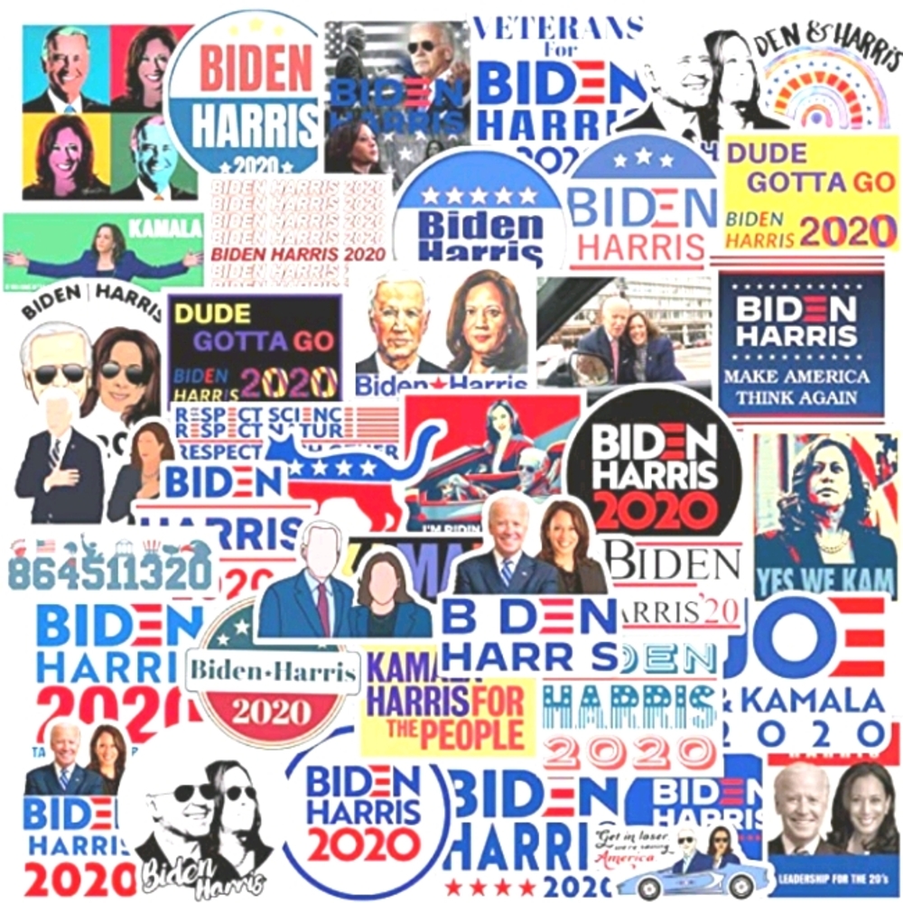 10 Biden Harris 2020 Election Stickers 1 left!